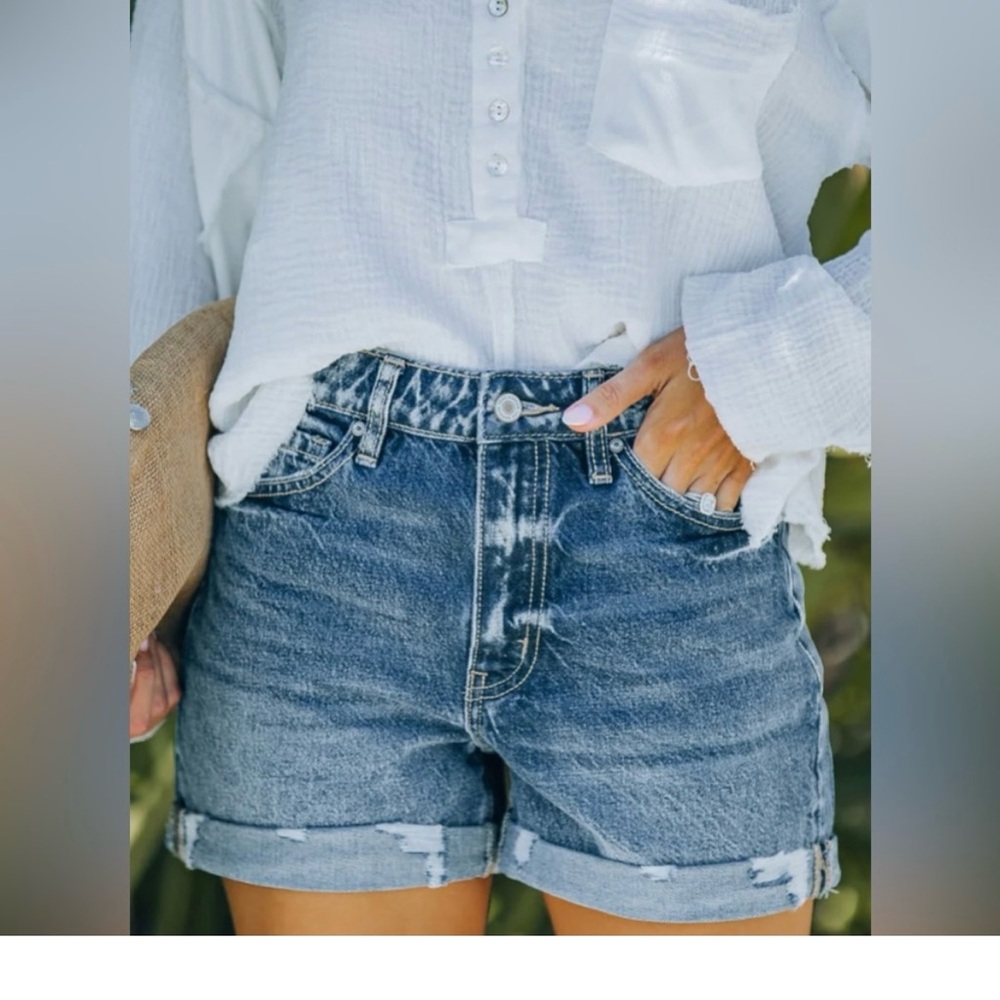 NWT KANCAN JEAN SHORTS SIZE 11/29 high waisted